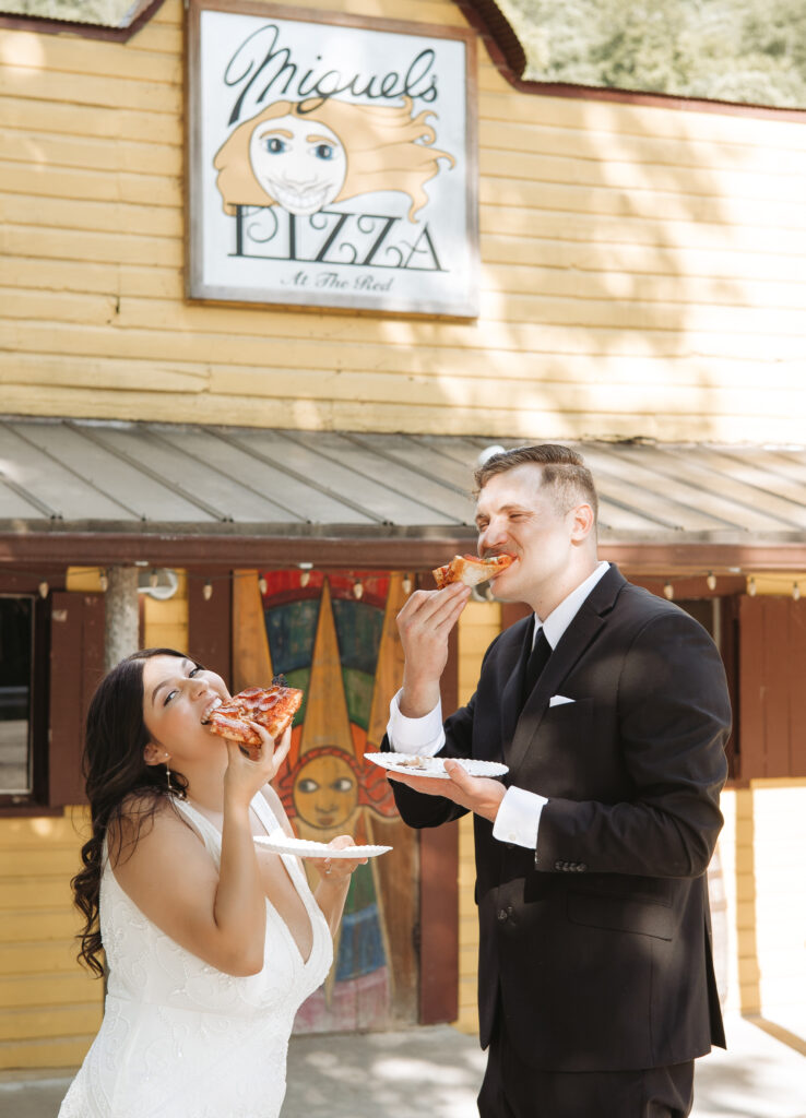 miguels pizza wedding 